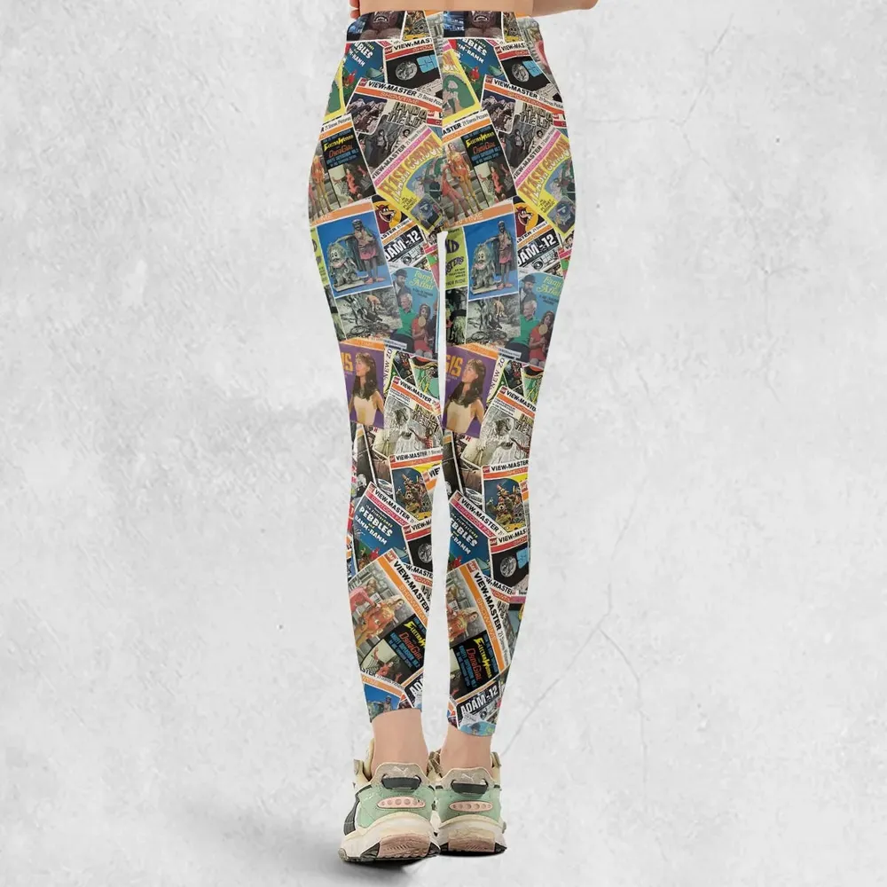 View-Master Collage Legging - 3