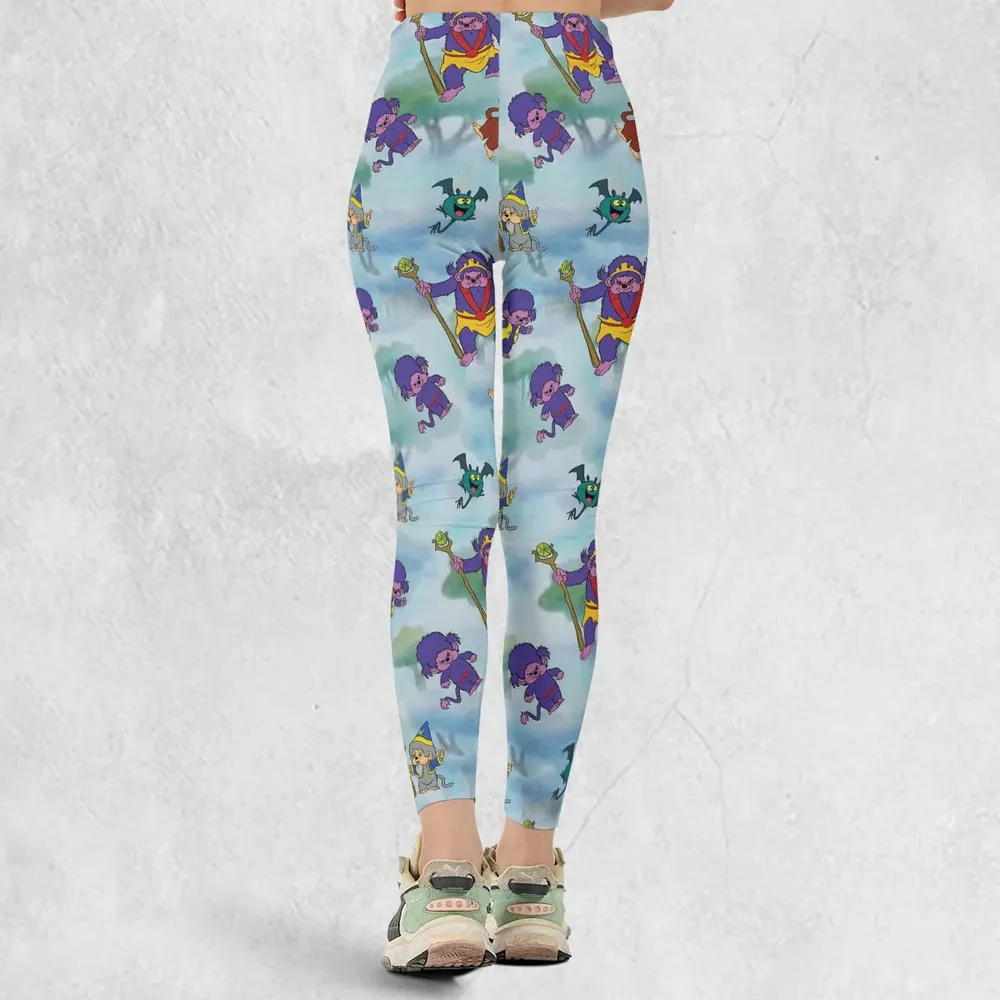 Monchhichis Cartoon Characters Legging - 3