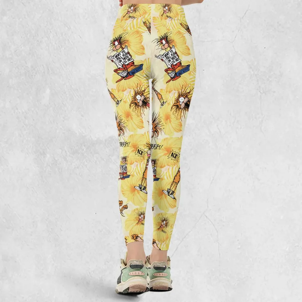 Bill The Cat Bloom County Legging - 3