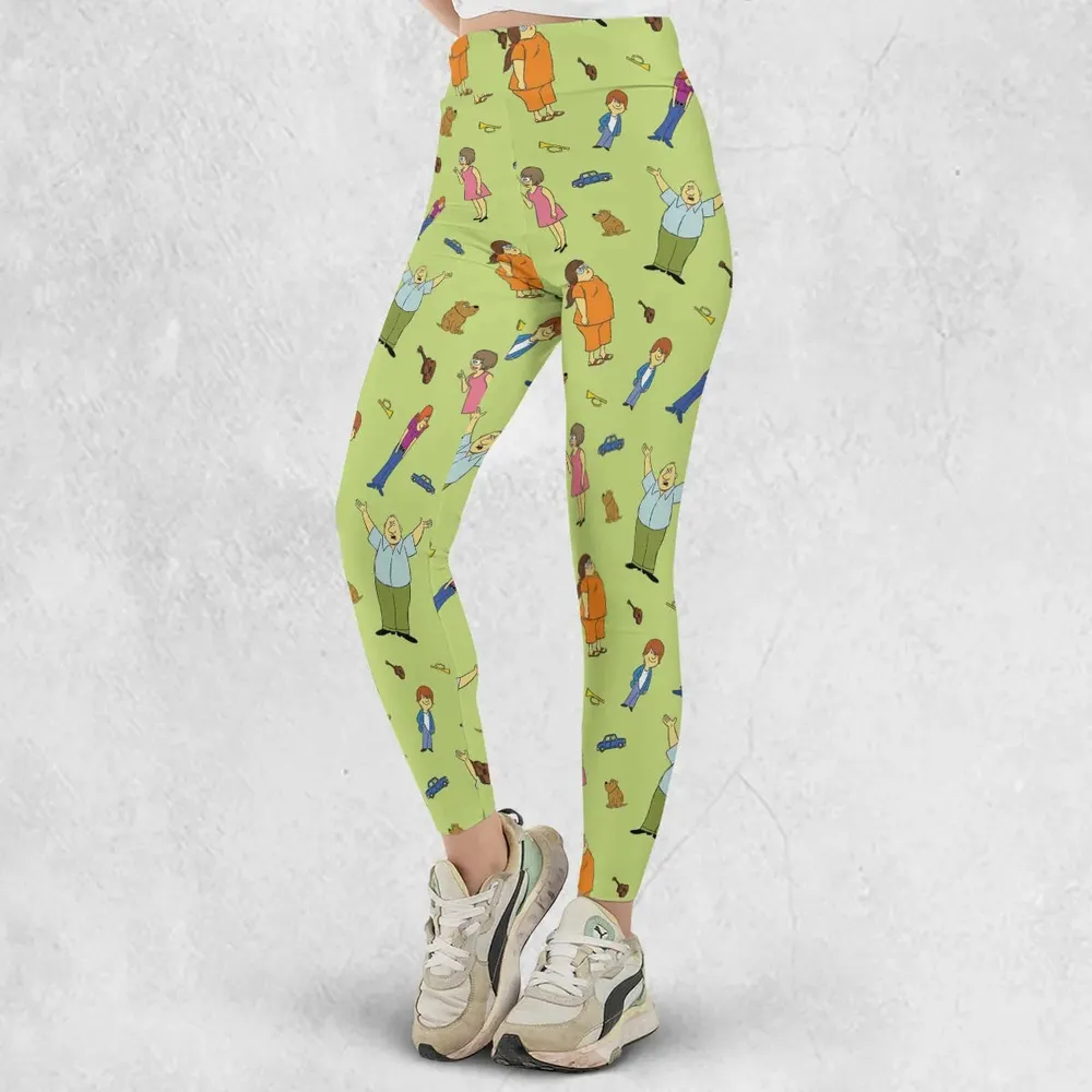 Wait Till Your Father Gets Home Characters Legging - 2