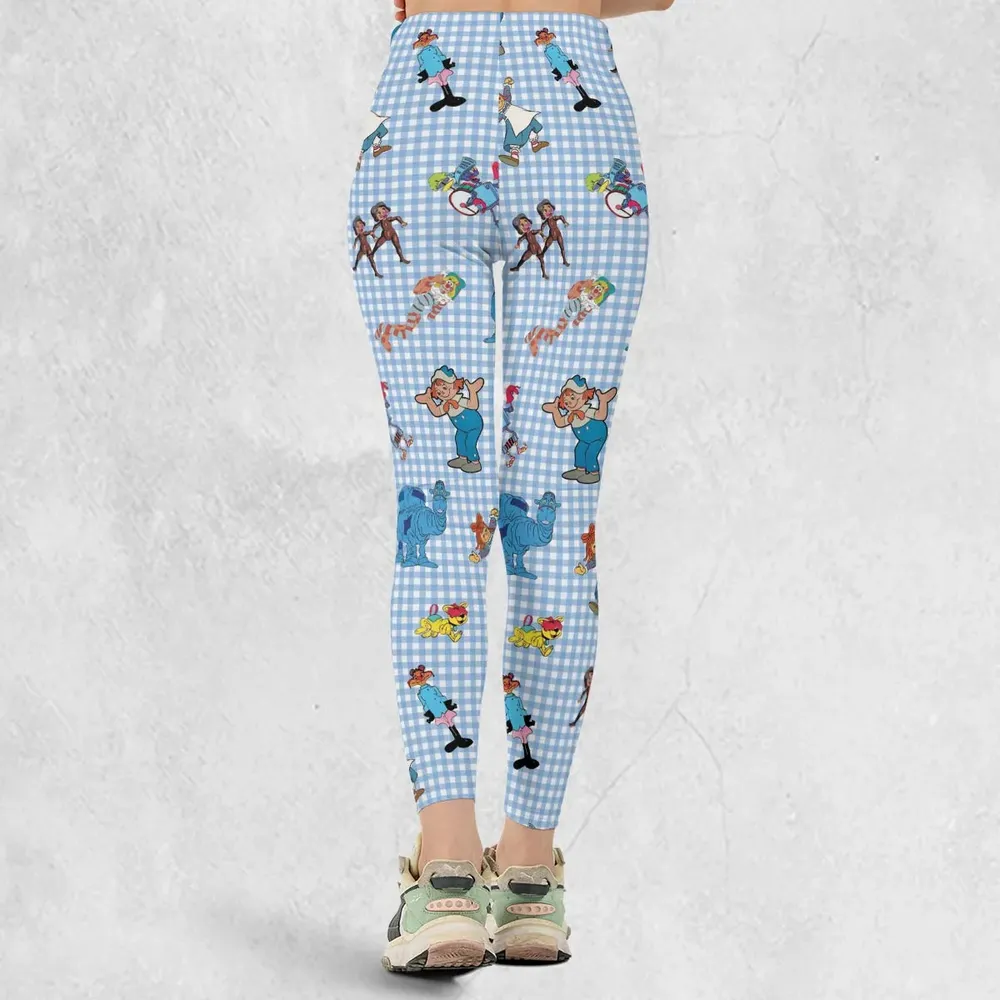 Wholesome Memories Stitched Raggedy Ann & Andy Legging - 3