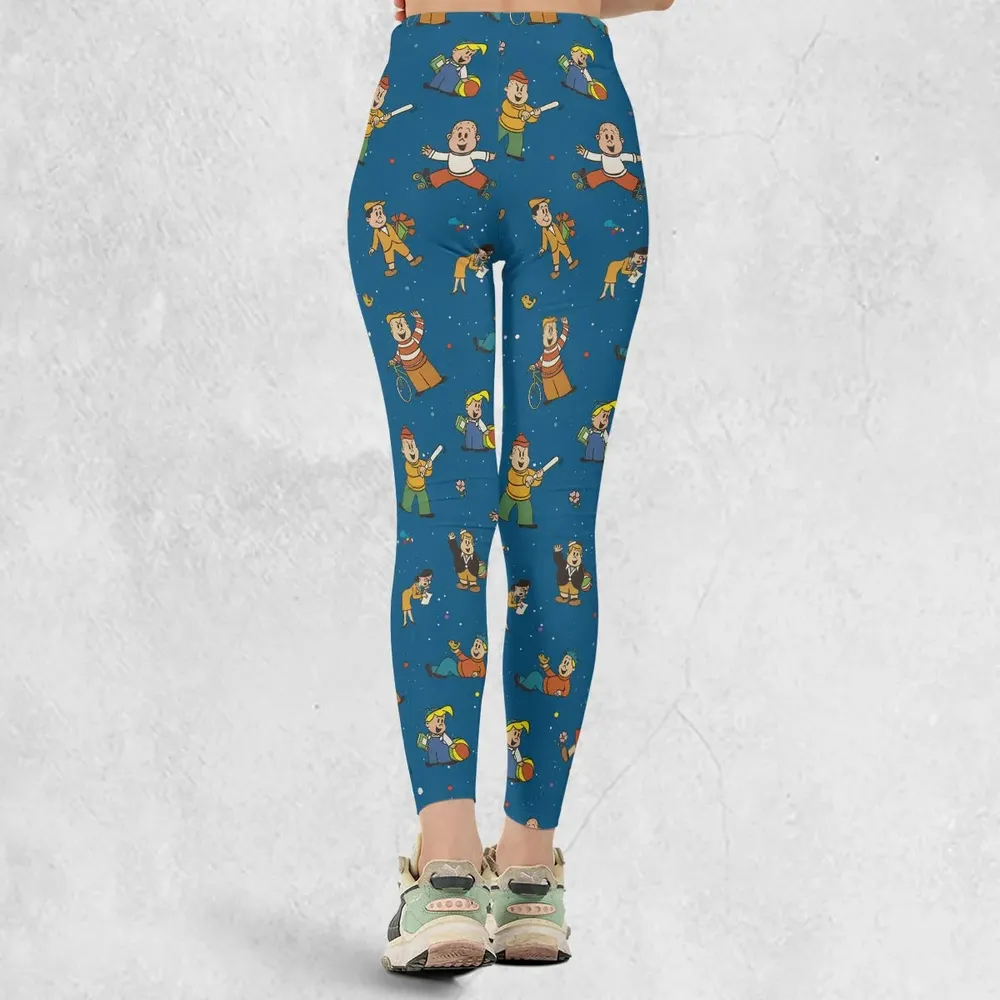Cartoon Throwback The Little Lulu Show Legging - 3