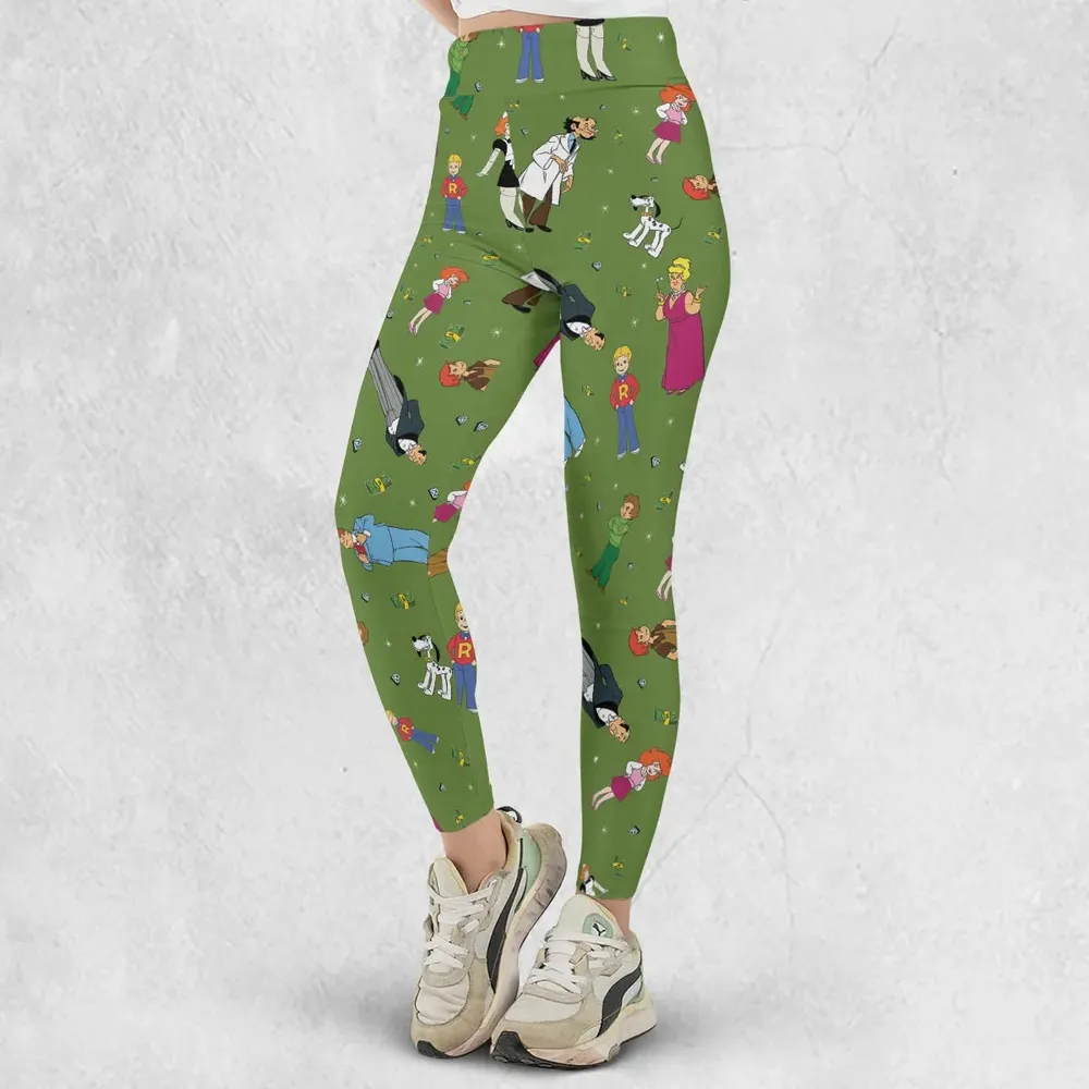 Money Comes To Me Easily Richie Rich Legging - 2
