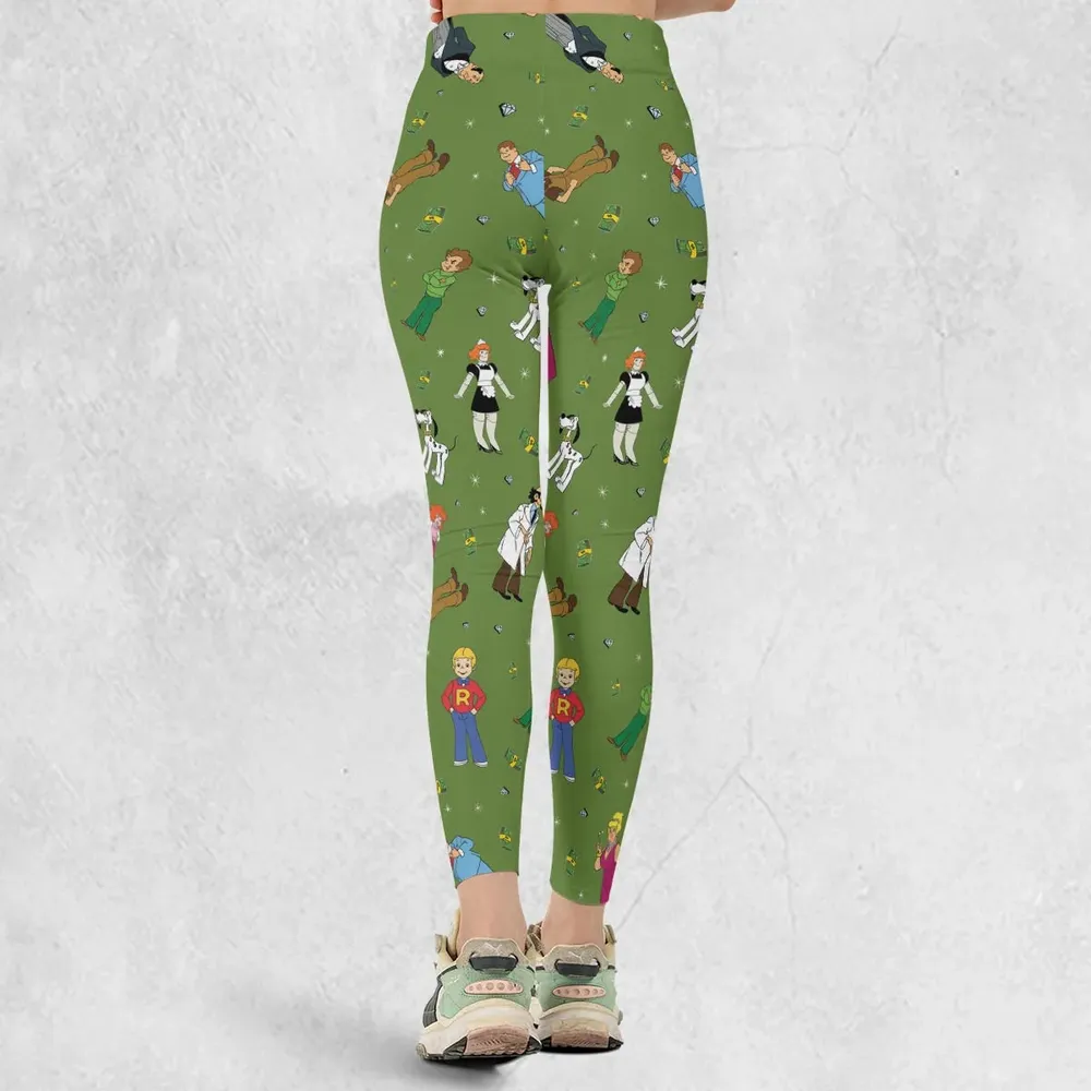 Money Comes To Me Easily Richie Rich Legging - 3