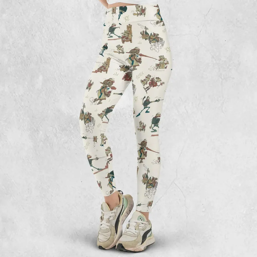 Cap'n Crunch And King Vitaman Character Legging - 2