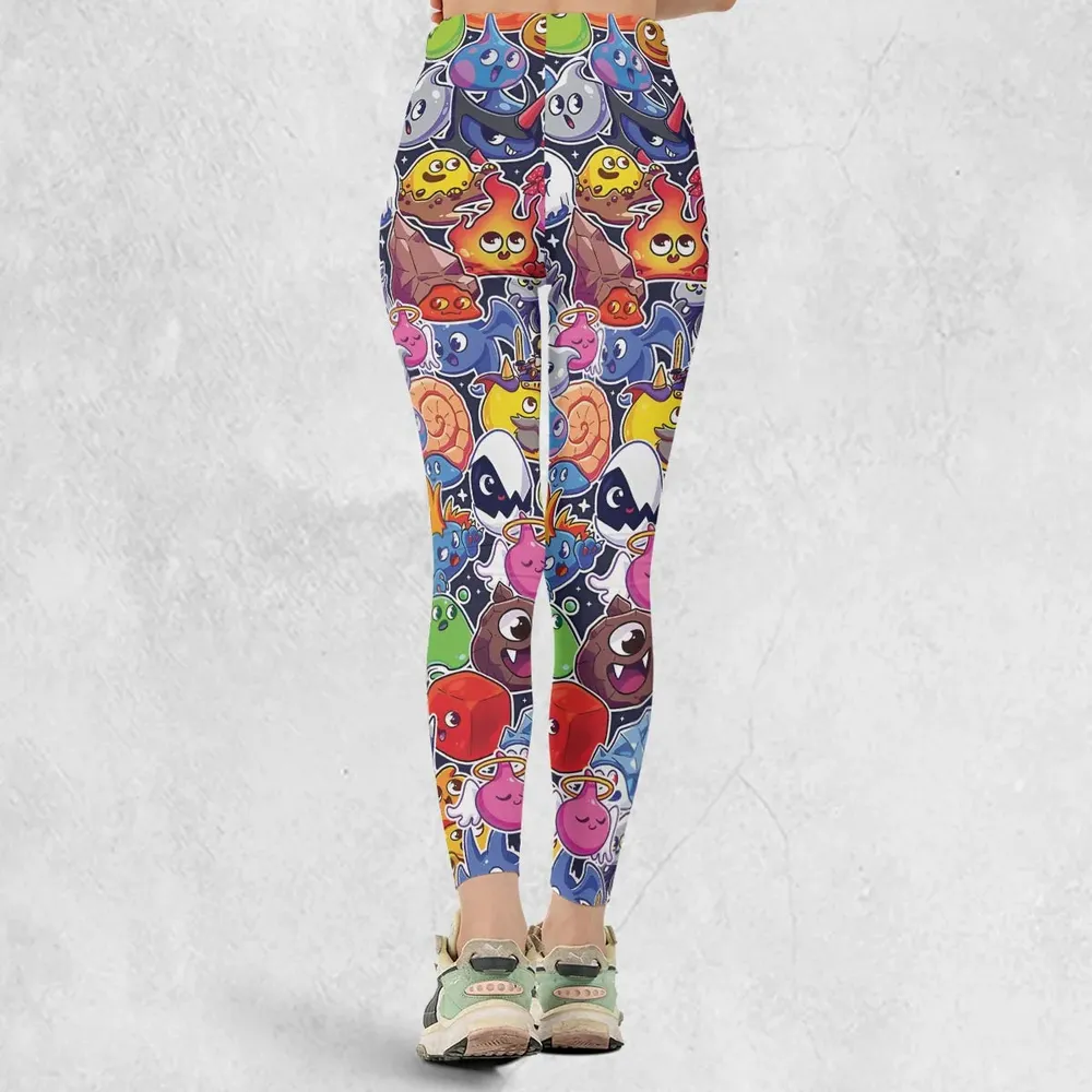 Slimes Dragon Quest Legging - 3