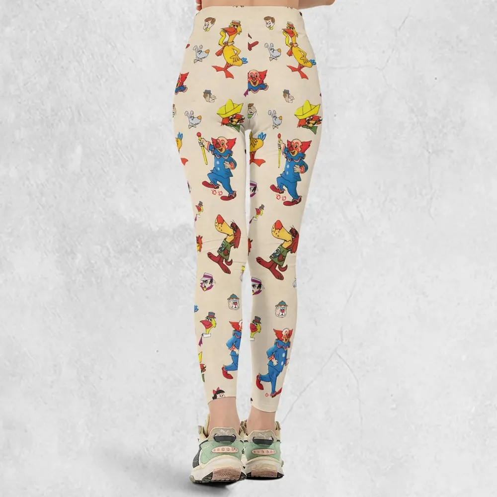 Bozo The Clown And Friends Legging - 3