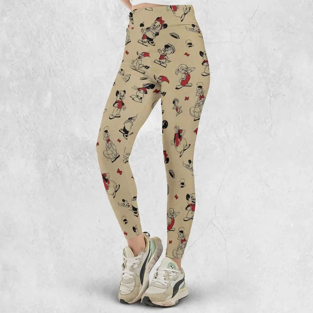 Walter Lantz's Famous Movie Characters Legging - 2
