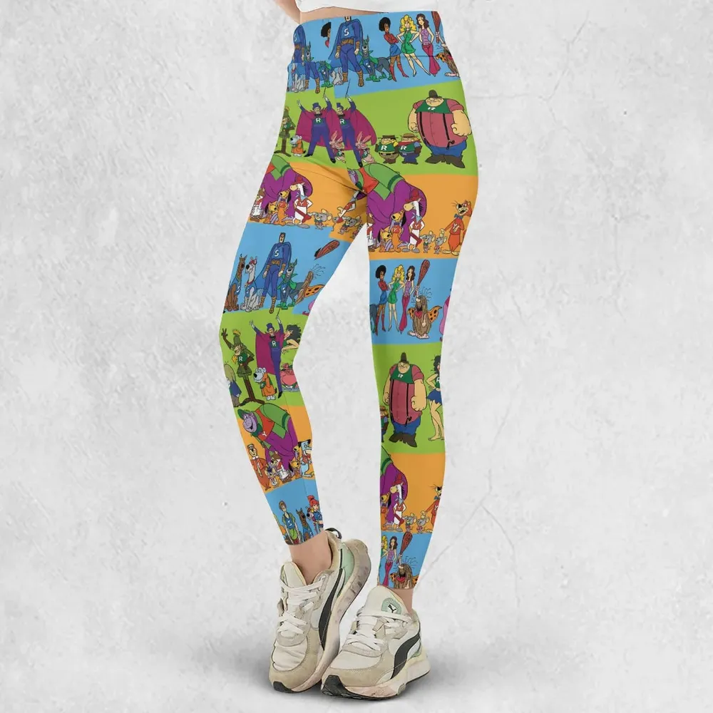 Yogi Yahooeys Scooby Doodies Really Rottens Laffalympics Legging - 2