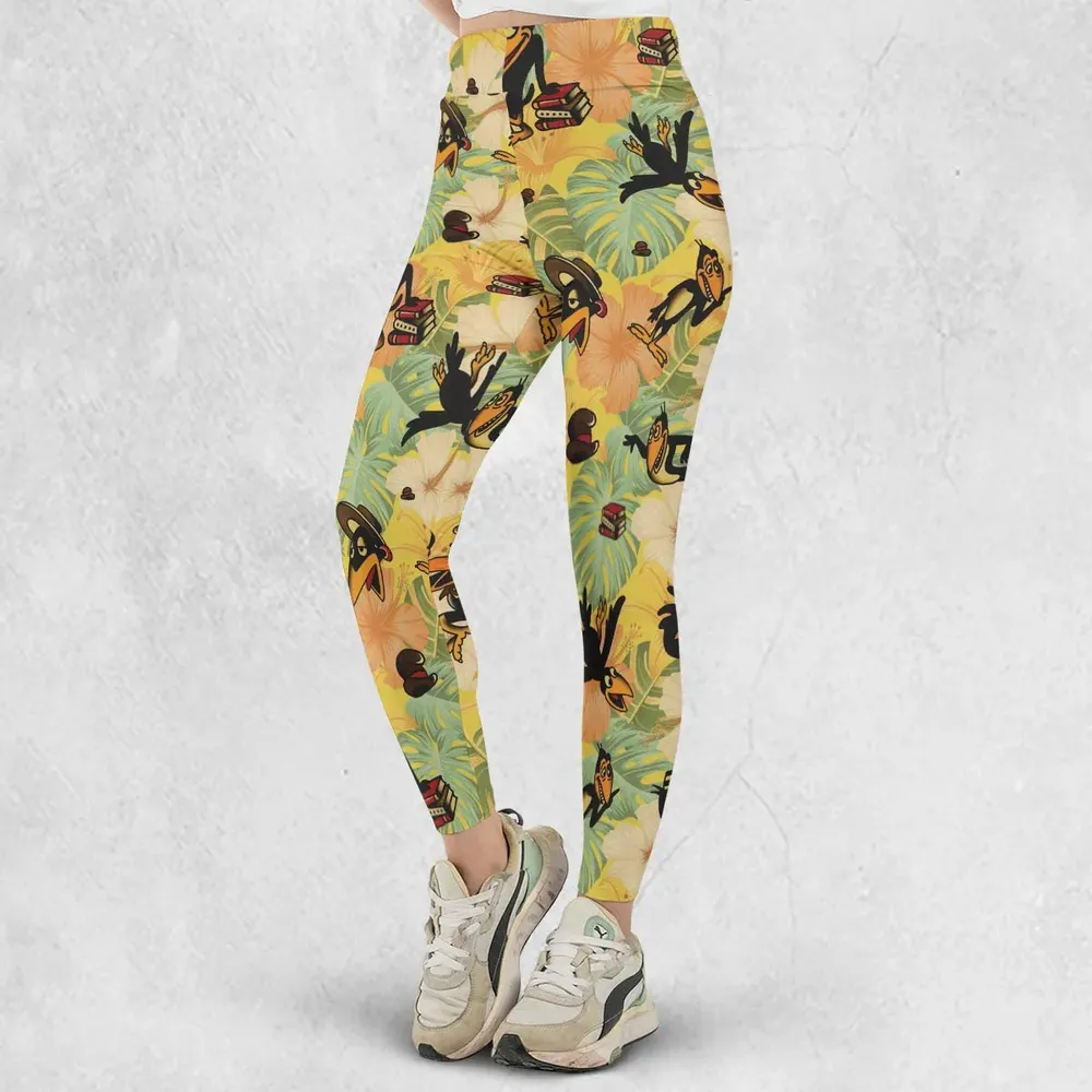 Bird Of A Feather Heckle And Jeckle Legging - 2