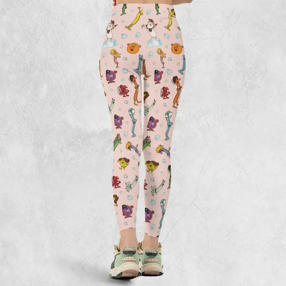 Brush Your Teeth Toothbrush Family Legging - 3