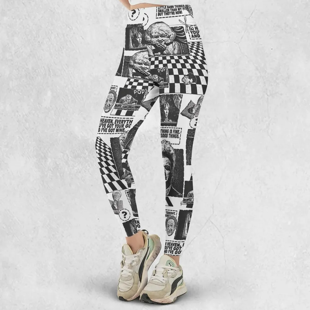 Surreal Disturbing Atmospheric A nightmare Eraserhead Legging - 2