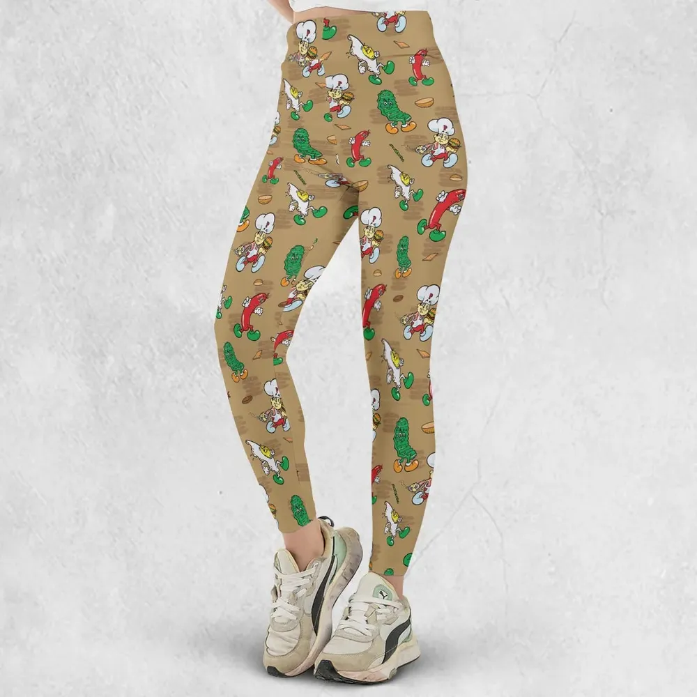 BurgerTime Arcade Legging - 2