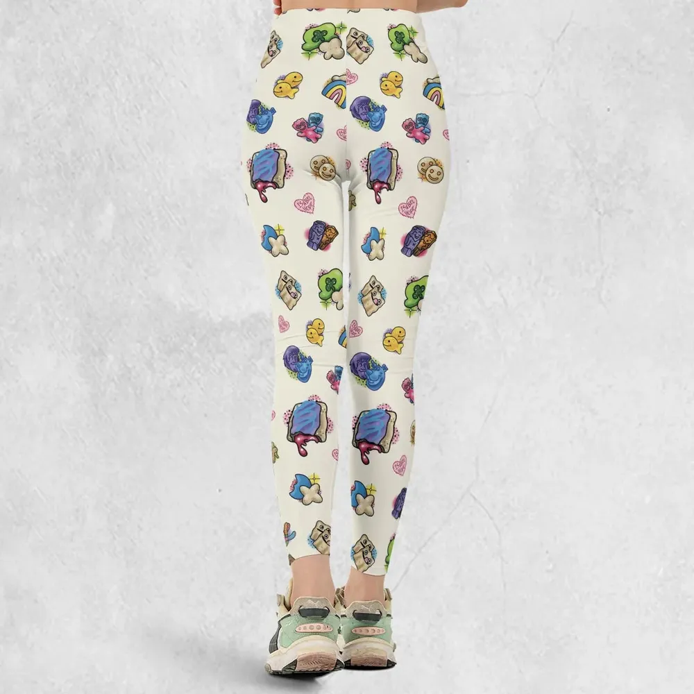 Nostalgic Candy From Your Childhood Legging - 3