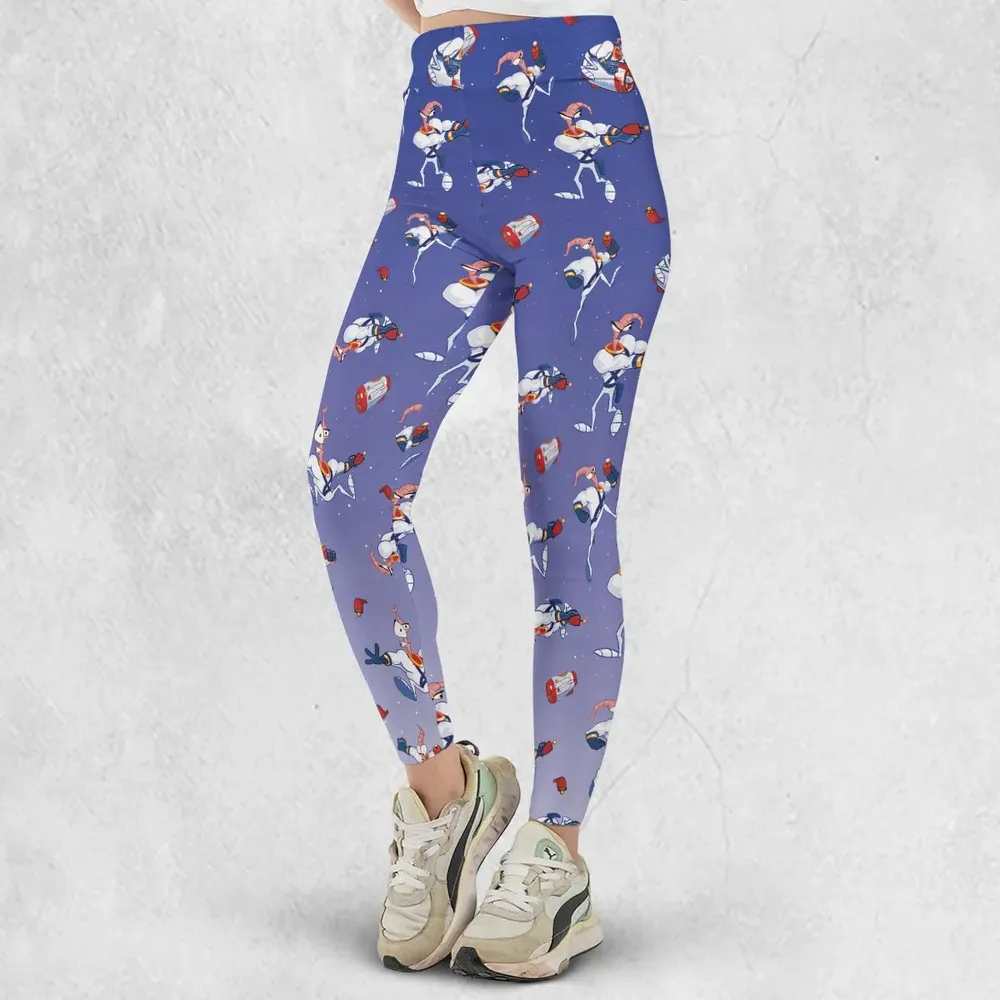 Ungroovy Earthworm Jim Legging - 2