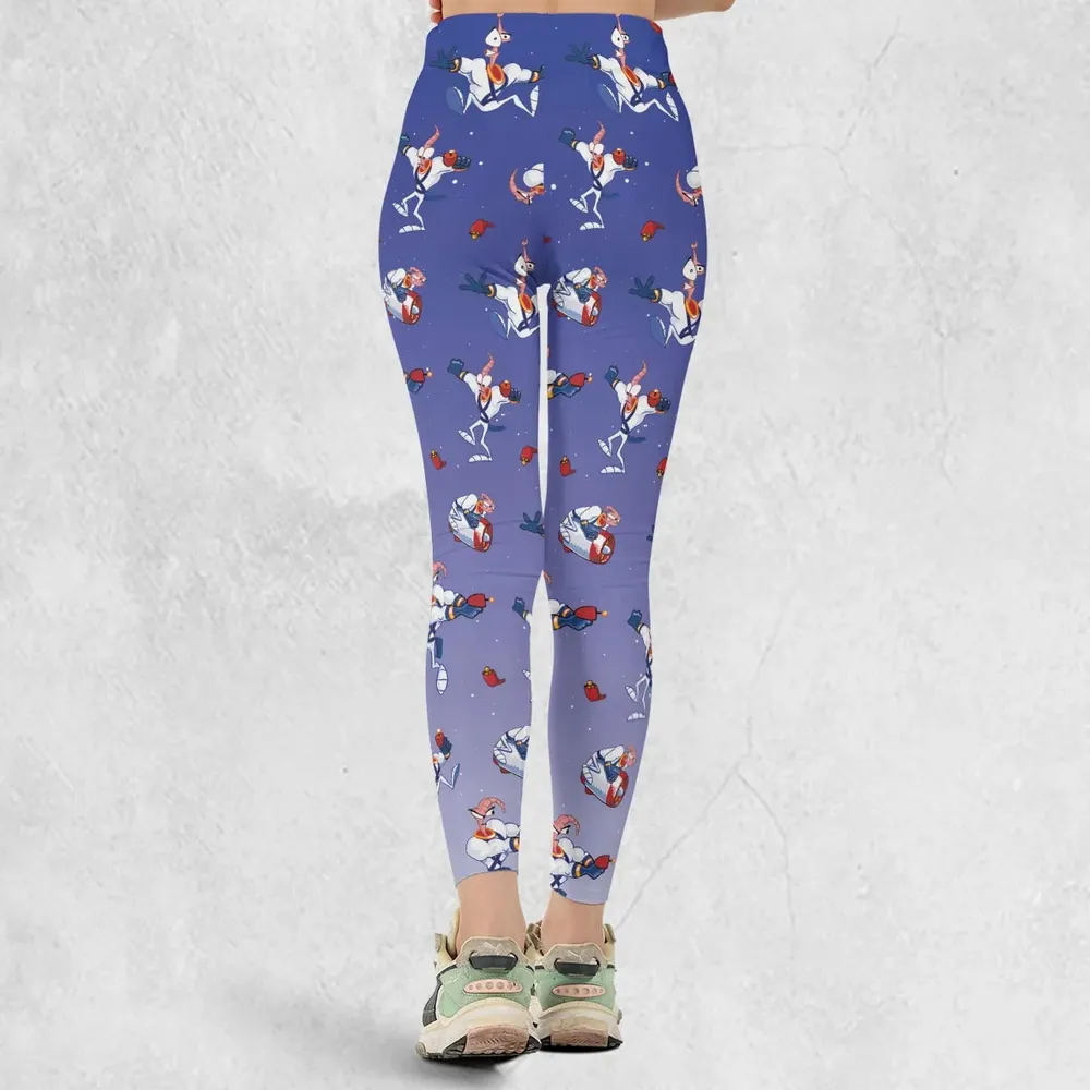 Ungroovy Earthworm Jim Legging - 3