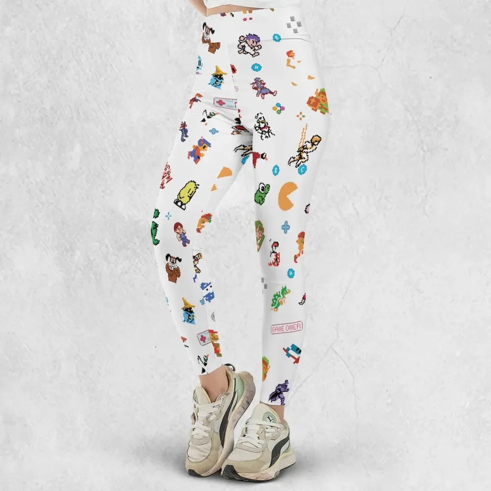 Iconic Video Game Characters Legging - 2