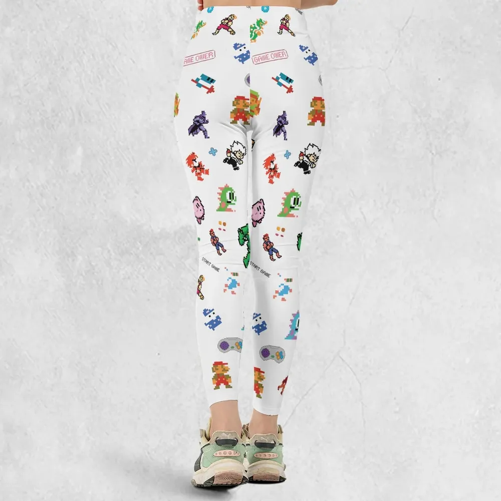 Iconic Video Game Characters Legging - 3