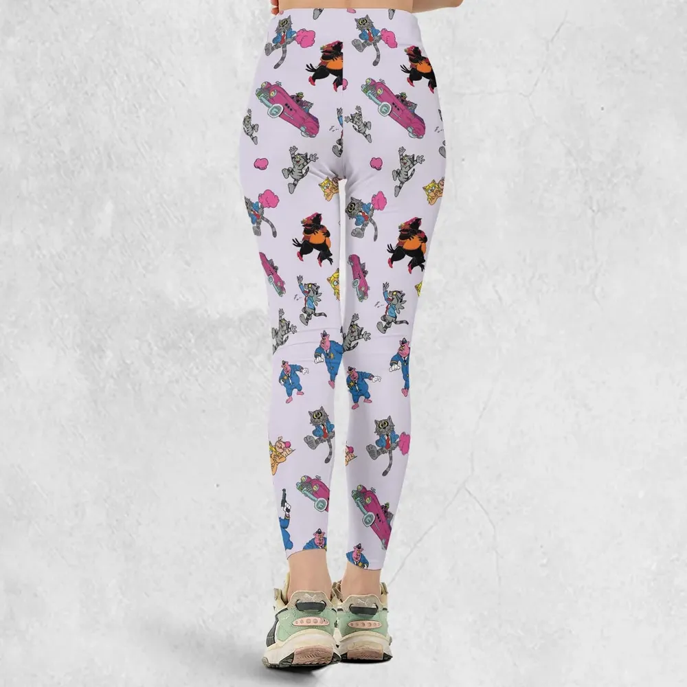 Fritz The Cat Characters Legging - 3