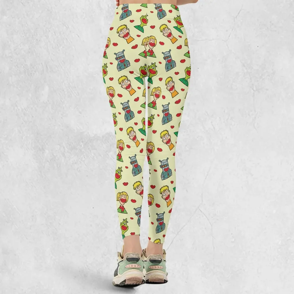 Wack-O-Wax Wax Lips Legging - 3