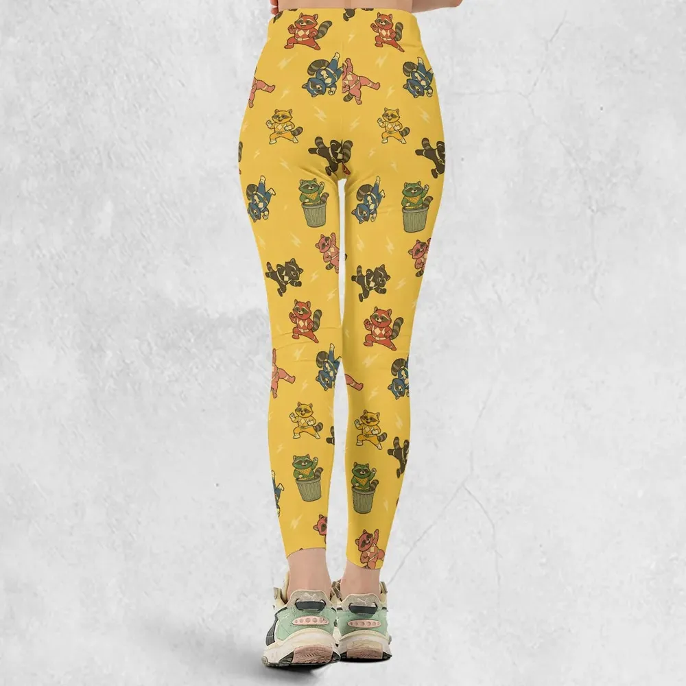 Morphin Time Trash Panda Legging - 3