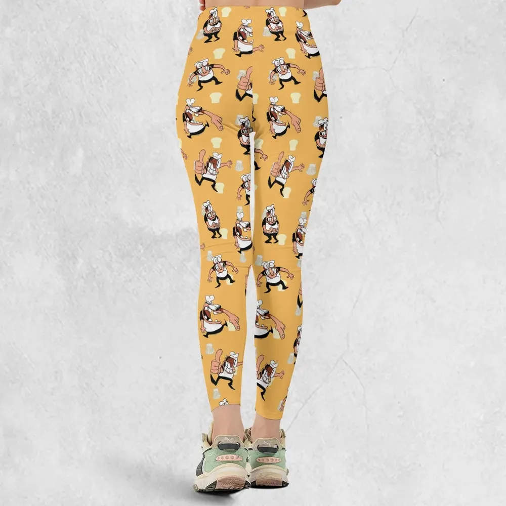 Peppino Sprites Pizza Tower Legging - 3