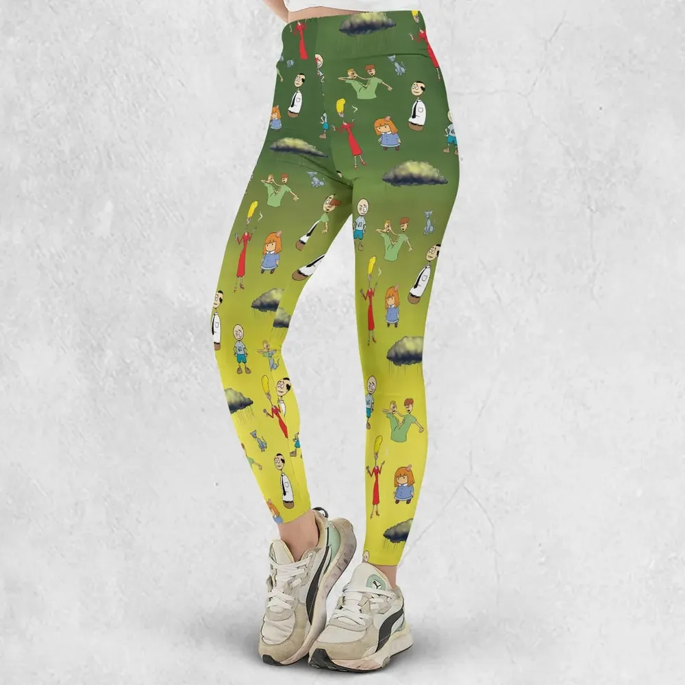 The Oblongs Retro TV Show Legging - 2