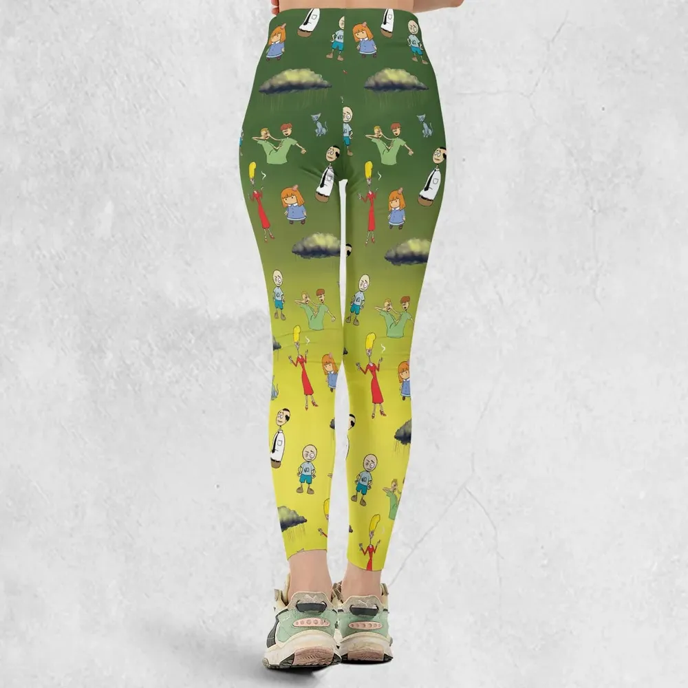 The Oblongs Retro TV Show Legging - 3
