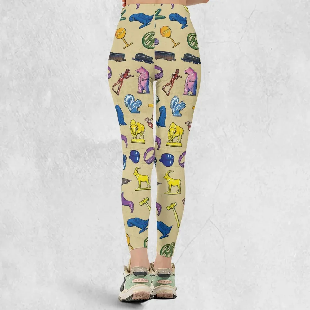 60s Cracker Jack Prizes Legging - 3