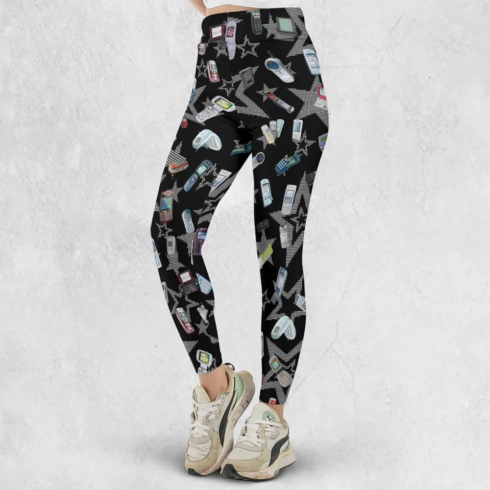 Retro Futurism Legging - 2
