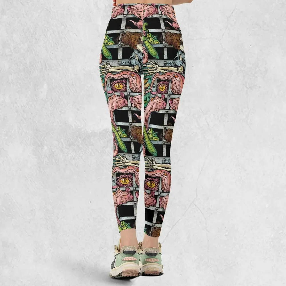 Castle Grayskull Dungeon He-man And The Masters Of The Universe Legging - 3