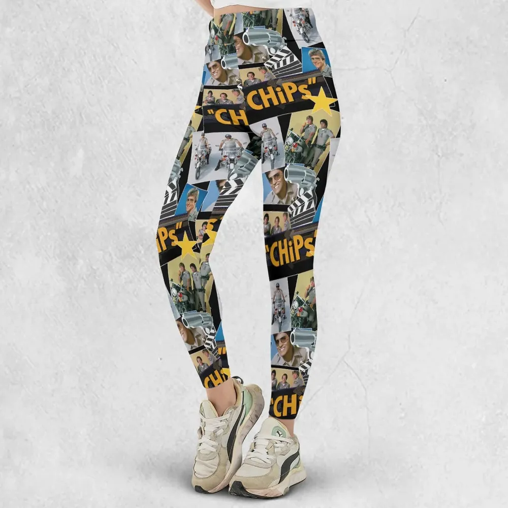 70s Flashback Chips Legging - 2
