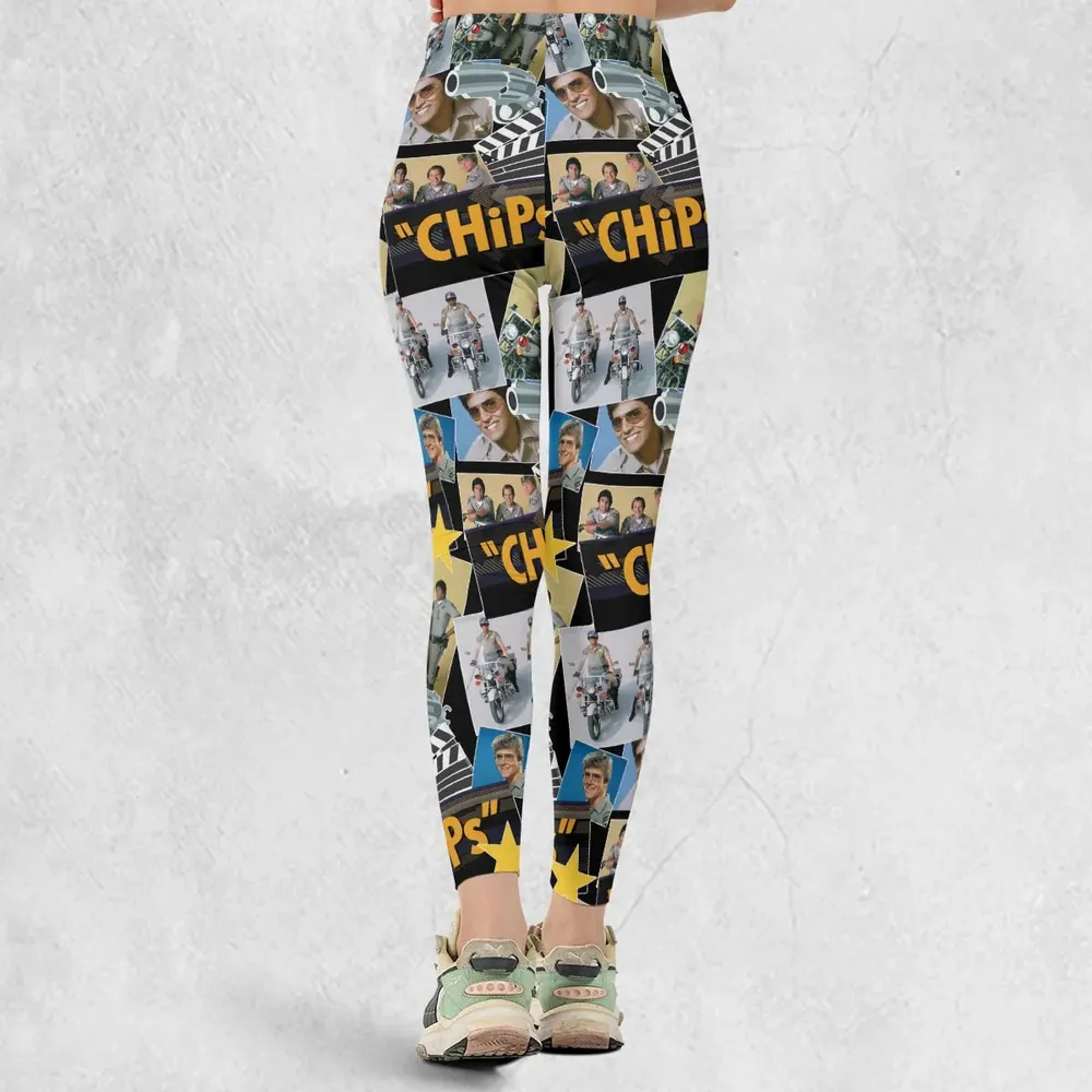 70s Flashback Chips Legging - 3