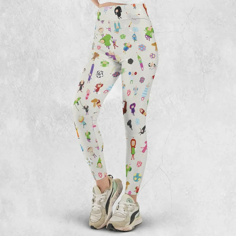 Cute Characters Katamari Legging - 2