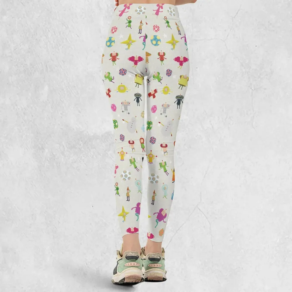 Cute Characters Katamari Legging - 3