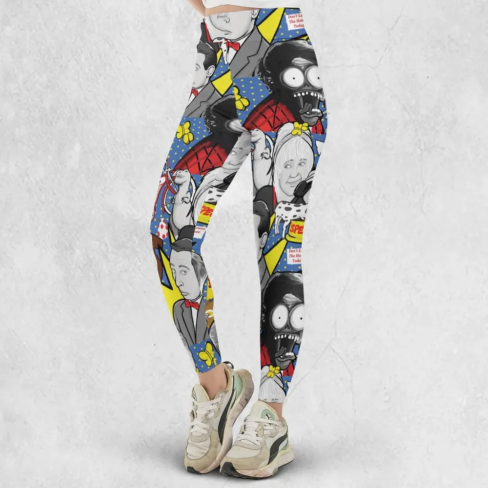 Don't Leave The House Today Pee Wee's Big Adventure Legging - 2