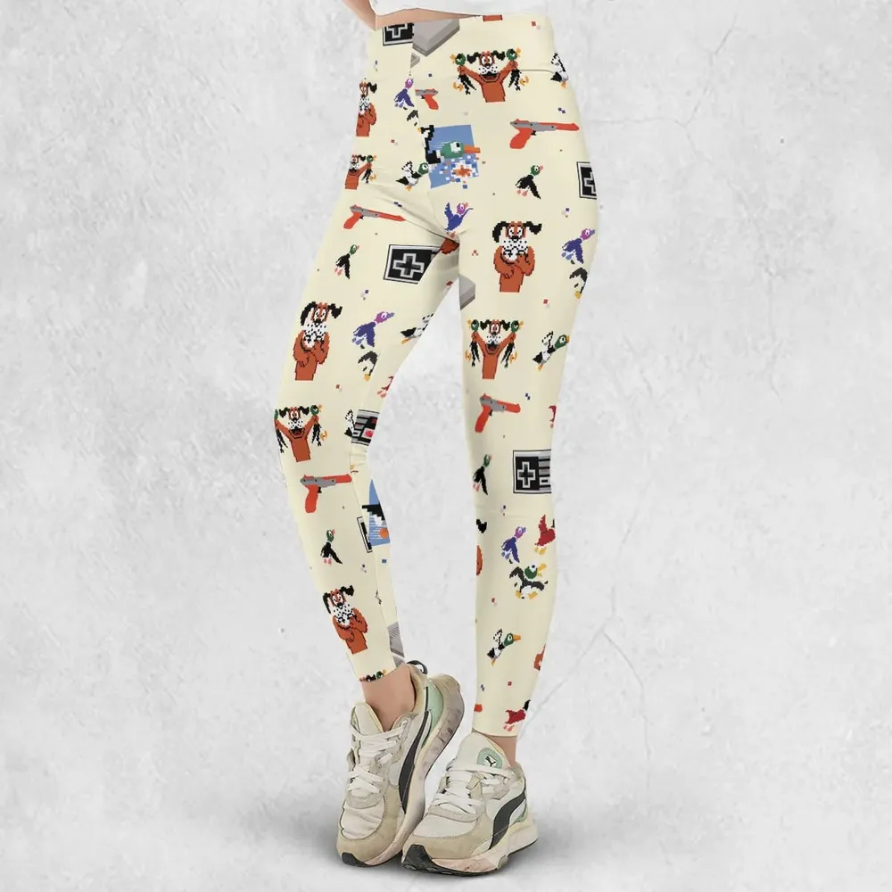 Retro Video Game Duck Hunt Legging - 2