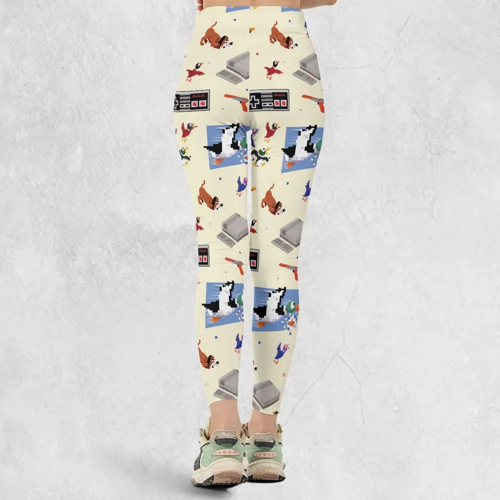 Retro Video Game Duck Hunt Legging - 3