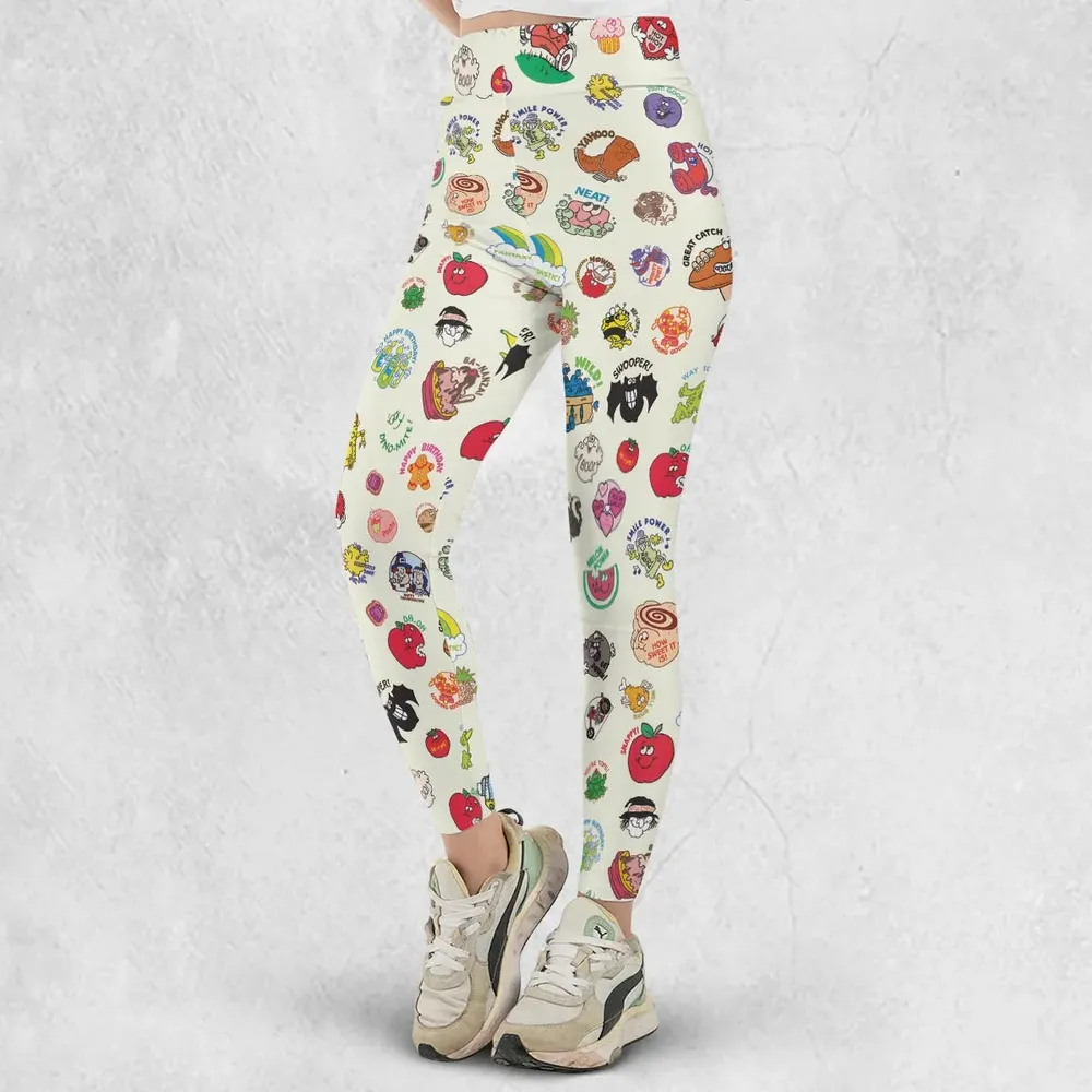 Vintage Trend Matte Scratch & Sniff Legging - 2