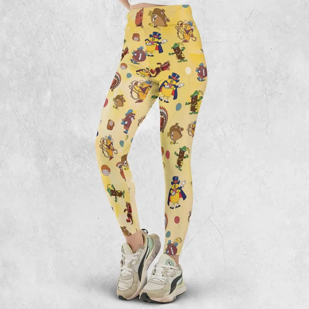 Hostess Gang Mascot Characters Legging - 2