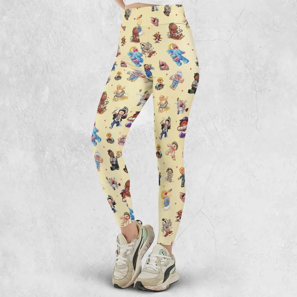 90s Garbage Pail Kids Legging - 2