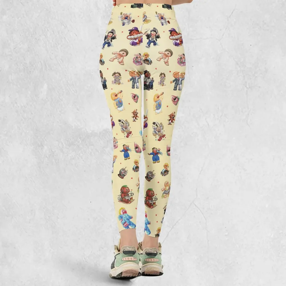 90s Garbage Pail Kids Legging - 3