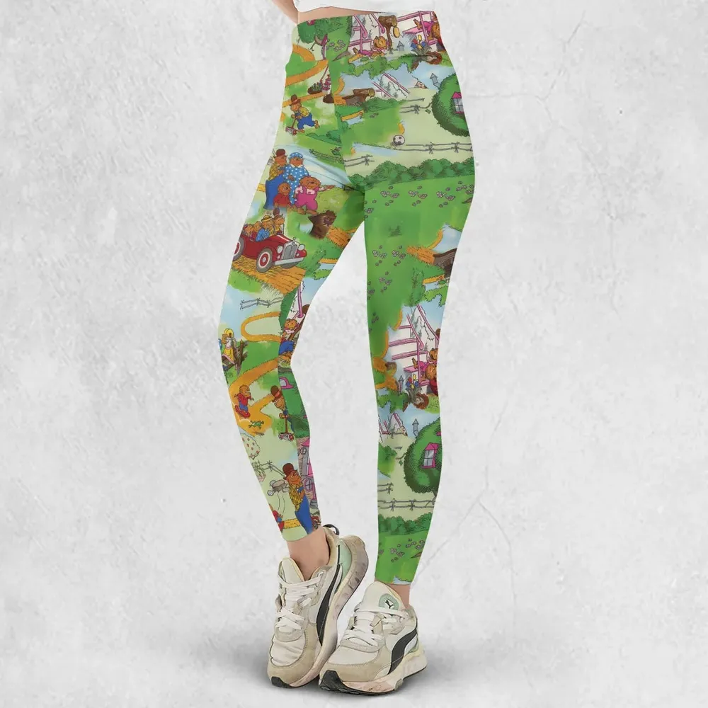 A Big Treehouse Berenstain Bears Legging - 2