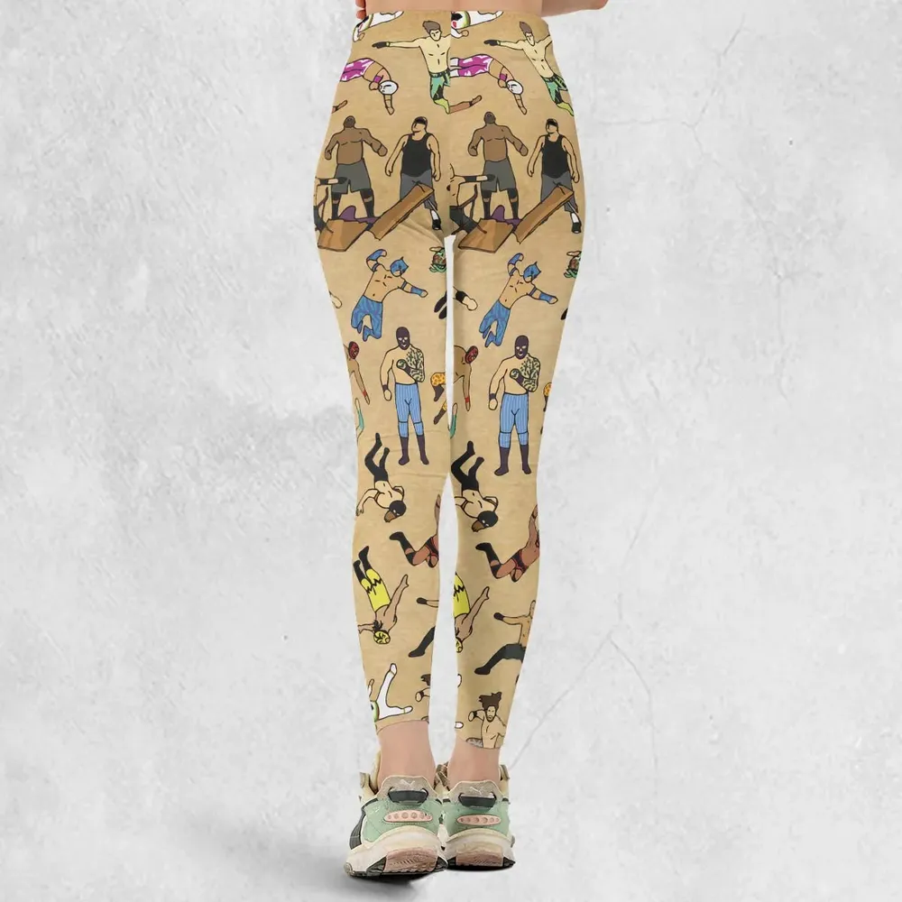 Lucha Undergound Legging - 3