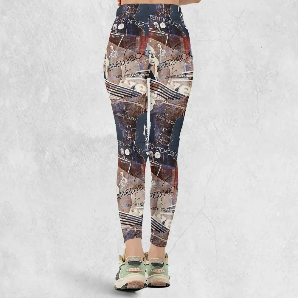 Alfred Hitchcock Aesthetic Legging - 3