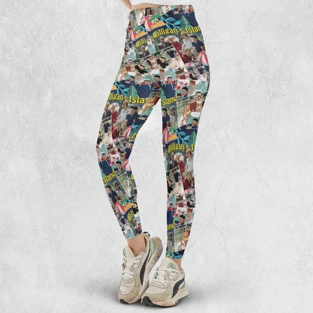 Island Time Gilligan's Island Legging - 2