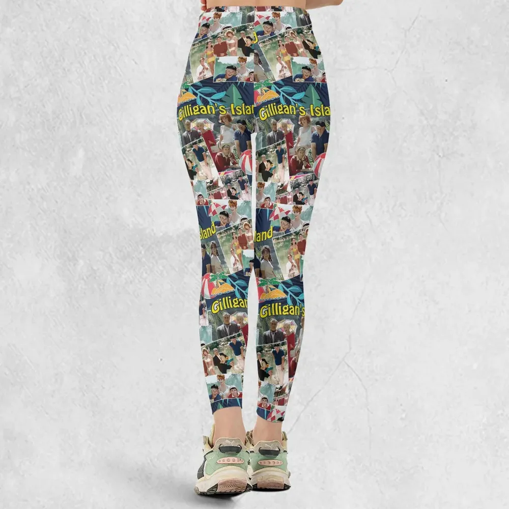 Island Time Gilligan's Island Legging - 3