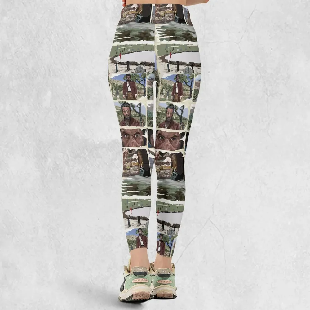 The Man With No Name The Good The Bad and The Ugly Legging - 3