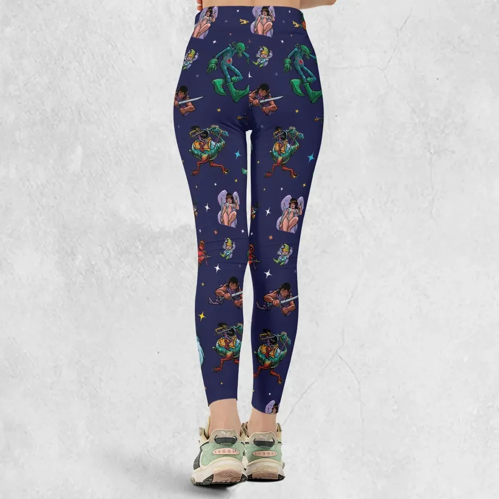 Wizard Characters Legging - 3