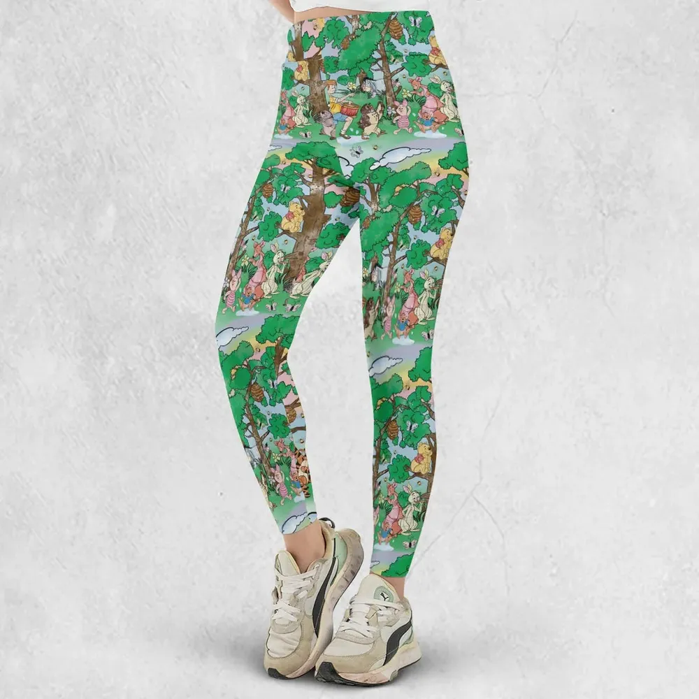 Bear and Friends Winnie the Pooh Legging - 2